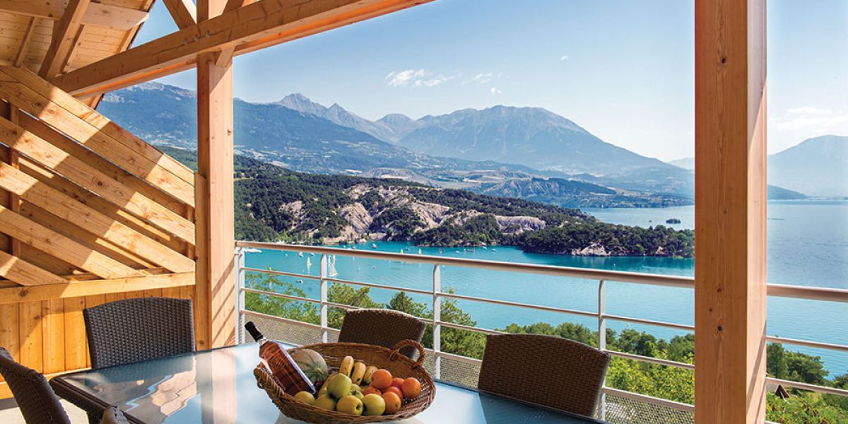 Appartement avec vue panoramique sur le Lac de Serre-Ponçon